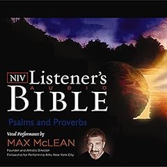 Listener's Audio Bible - New International Version, NIV: Psalms and Proverbs Audiolibro Por Max McLean arte de portada