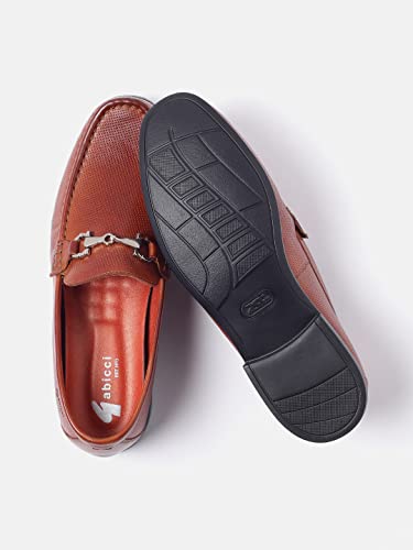 Image of Gabicci Boyle Leather Slip On Formal Shoes for Men|1204|