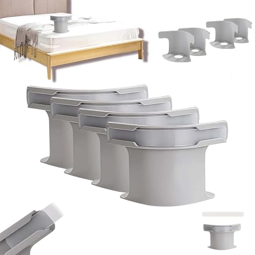 Pipihome Bed Sheet Holder With Lock Strips 4 Pieces Bed Sheet Clips Removable Fitted Sheet Corner Holders Heavy Duty Bed Sheet Fasteners Non-Slip For Mattress Protectors Blankets Bedding