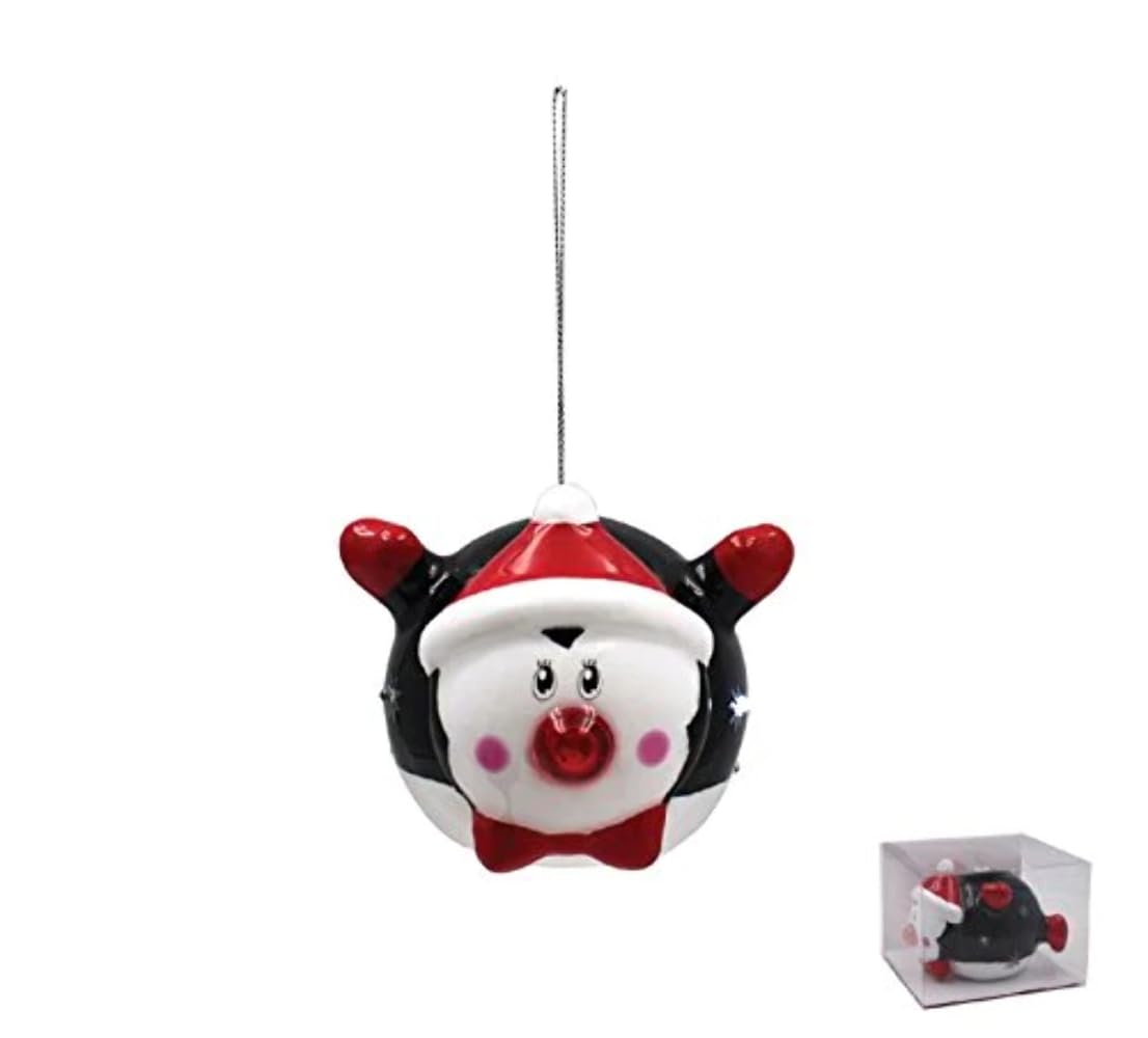 The Leonardo Collection Penguin Led Bauble