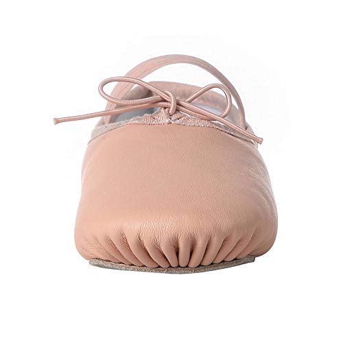 Linodes Leather Ballet Shoes/Ballet Slippers/Dance Shoes (Toddler/Little/Big Kid/Women)2