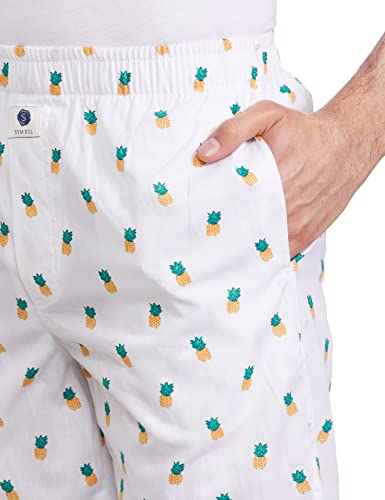 Image of Amazon Brand - Symbol Men's Printed Regular Fit Pyjamas (Pack of 2) Pajama Bottom