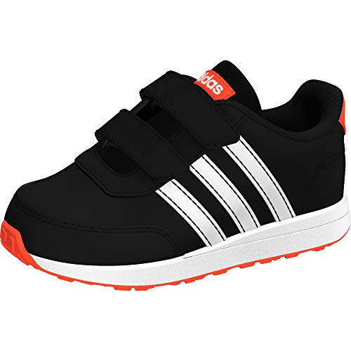 Adidas Vs Switch 2 CMF Inf, Zapatillas de Estar por casa Unisex niños, Negro (Negbás/Ftwbla/Narsol 000), 25.5 EU