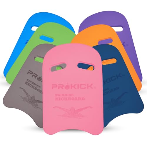 Image of Prokick Unisex Adult Swimming Kickboard - Beginner to Expert Level Swimming Kickboard 1 Piece