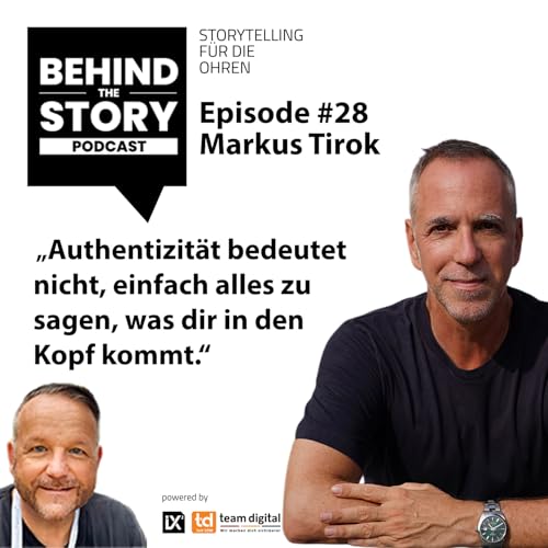 『Die Kunst, echt zu bleiben | Markus Tirok | BTS #28』のカバーアート
