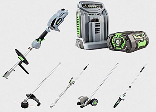 EGO MHSC2002E - Juego de herramientas multifunción (incluye unidad de accionamiento y varios accesorios)