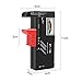 Battery Checker,Universal Battery Tester for AA AAA C D 9V 1.5V Button Cell Batteries