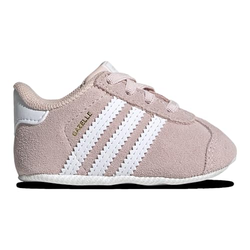 Adidas Originals Gazelle Crib - Girls' Toddler (JI2045, Icey Pink/White/White)