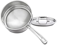 Cuisinart MultiClad Pro MCP111-20N 20cm Stainless Skillet & Universal Double Boiler with Cover