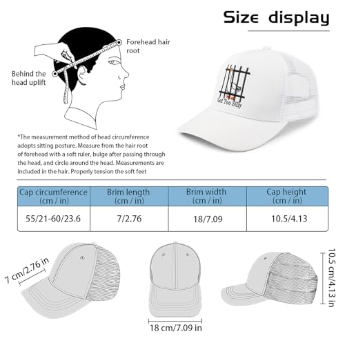 Gorra Trucker Ajustable Unisex con Malla y Hebilla miniatura 4