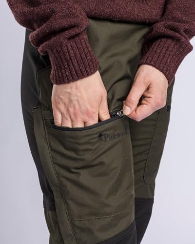Pinewood Damen Caribou TC-Damen Hose - Wanderhose Damen - Outdoorhose Damen - passgenaue, umweltfreundliche und robuste Trekkinghose Damen mit 4-Wege-Stretch und schnelltrocknendem Material