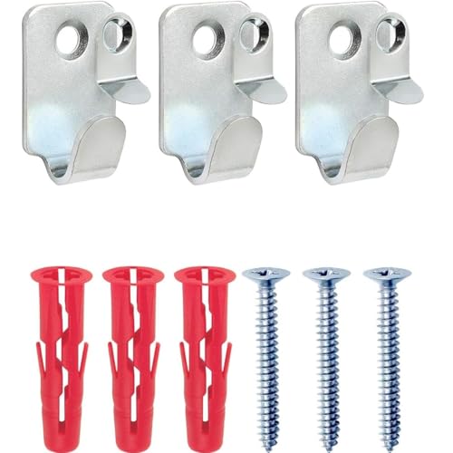 Heavy Duty Safety Picture Hooks - Pack of 3 30lbs/15kg Load - Image 2