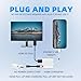 [ MFi Certified 2025] USB C to HDMI Adapter, 4K@60Hz, iPhone 16 15 Compatible, 100W Fast Charging Port