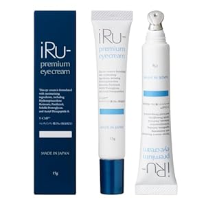 【美容家 渡邉柊 開発】iRu- 濃密アイ美容液 premium eyecream アイルー アイクリーム 15g×1本 目元美容液" 