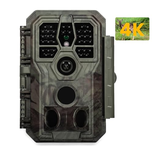GardePro A50 Trail Camera, 4K 64MP, New-Gen Image Technology,...