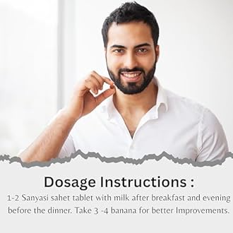 Sanyasi Sehat 120 Tablets | Helps in Weight Gain | Ayurvedic Muscle Gainer for Digestion & Muscle Mass | 100% Natural for Men & Women