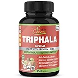 Organic Triphala Extract Capsules 5375MG, 5 Months Supply & Turmeric, Guggulu, Ginger, Black Pepper,...