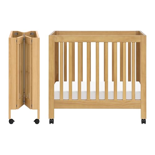 Babyletto Origami Mini Crib with Wheels
