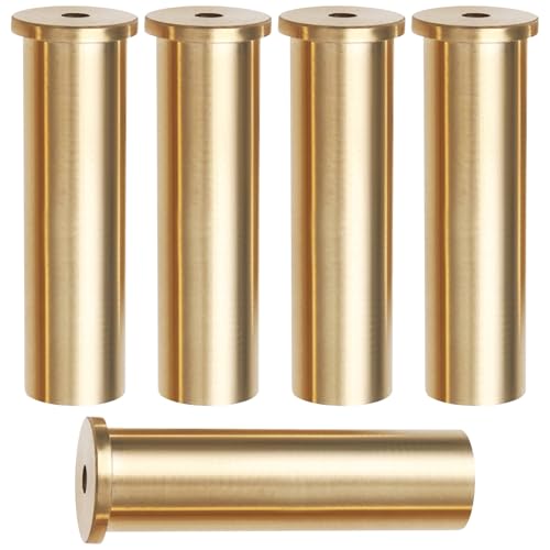 Be In Your Mind 5pcs Golf Club Weight Head Brass Shaft Tip Weights Weight Head Accessories Suitable for Steel Wood Steel Iron Shafts (8g)