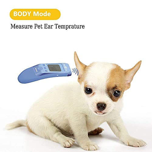 Pet Thermometer for Dogs, Cats, Animals , accurately Measures pet Ear Temperature, C/F Switchable