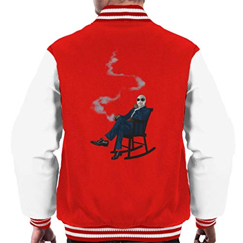 The Invisible Man in Chair Men's Varsity Jacket All+Every veste