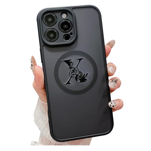 Coque iPhone 16 Pro Max anti-choc et anti-traces mate magnétique rigide noire