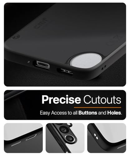 Image of WOW IMAGINE Translucent Hybrid Back Case Cover for CMF by Nothing Phone 2 Pro 5G Smoked Matte Back | Shock Proof 360 Degree Protection | Protective Hard Case - Matte Black