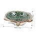 BESPORTBLE Ceramic Turtle Jewelry Display Tray Smooth Surface Organizer for Earrings Necklaces Rings Compact Jewelry Container with Fashionable Animal Decoration for Desktop Random Color