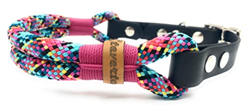 Stevertau'Oh Girl' verstellbares Halsband mit Biothane Adapter
