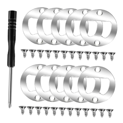 Amosfun Insertos Abridor Botellas Kit Bricolaje Abridor Cerveza Suministro Tornillos