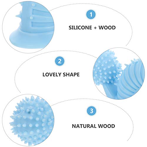 UKCOCO Brinquedos para Mastigar Cachorros Em Forma de Caracol Cachorro Escova de Dentes Brinquedos B