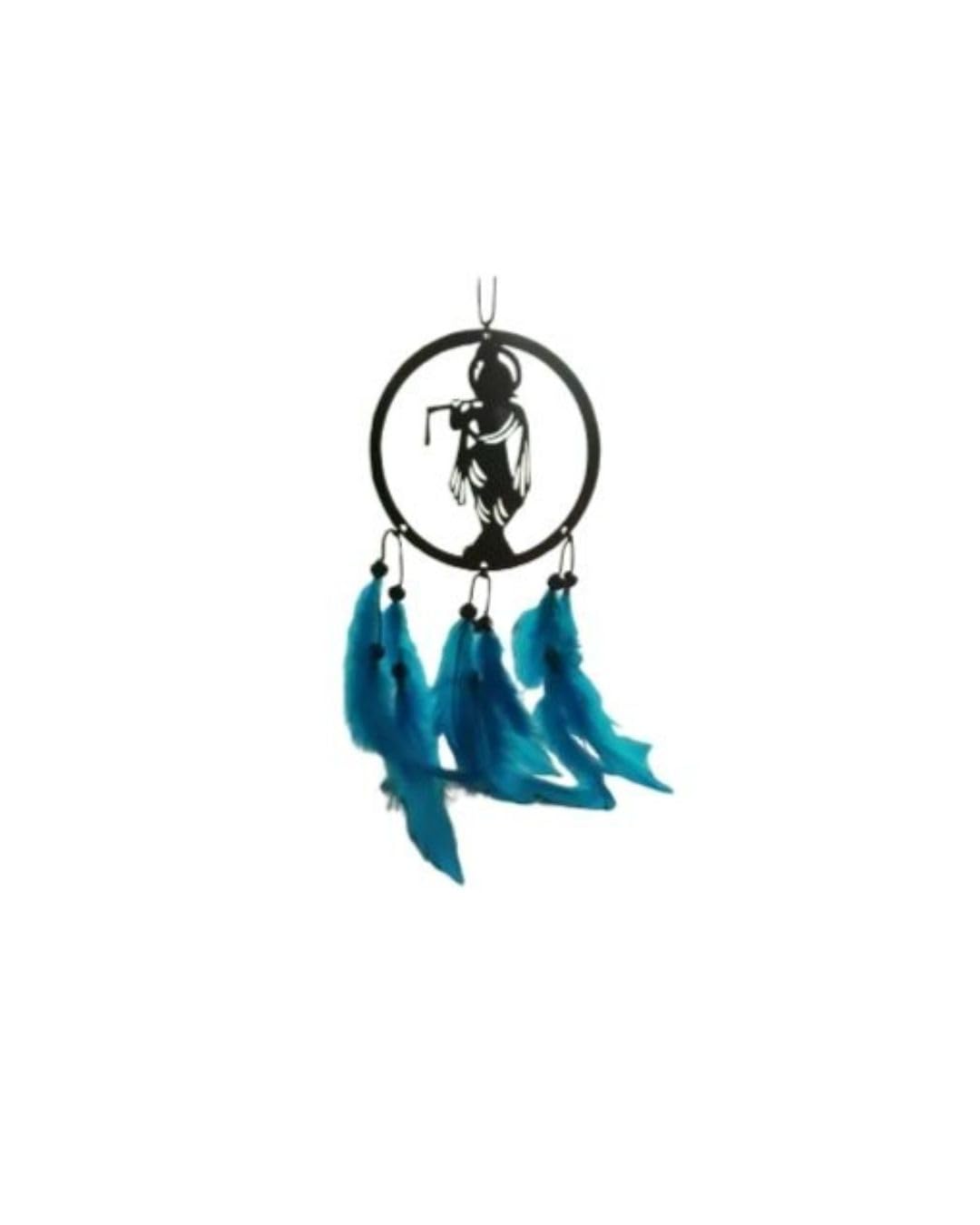 Lord Krishna R Art Dream Catcher Car Hanging Handmade Wall Hanging, Home Decor, Garden, Temple,Yoga Room-image-41
