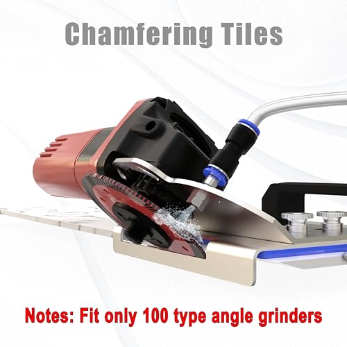 image for AUPREX 45 Degree Tile Chamfering Tool, Angle Grinder Stand for 45° Ti