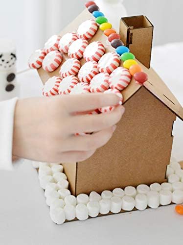 Generic 1-0025 Gingerbread House Kit W/Scalloped Roof thumb #4