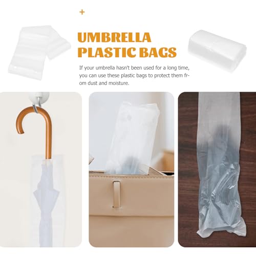 Protéger les parapluies humides avec le paquet jetable
