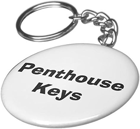 Amazon.com: A&T Designs Penthouse Keys 2.25” Keychain Apartment ...