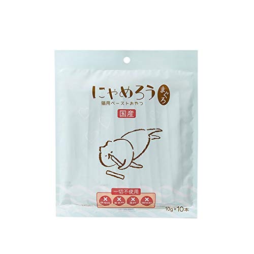 Amazon | にゃめろう 猫用 国産ペーストおやつ まぐろ味 （10g