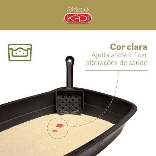 Kädi Areia Biodegradavel, Grãos Finos 4Kg Milho e Mandioca