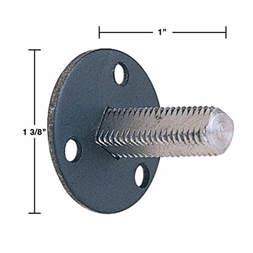Renovators Supply Manufacturing Dummy Door Knob Spindle 1 in. Dummy Door Handle Spindle with Mounting Hardware Pack of 10 by Renovators Supply Manufacturing - Image 2