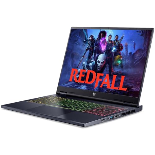 Image of acer Gaming Laptop Predator Intel Core Ultra 7 155H 16Core GeForce RTX 4070 8G 16 GB DDR5 1 TB SSD 14.5 inch 2560x1600 120Hz Win10 Pro Wi-Fi 6E Memory Card Slot 1080p FHD Camera Thunderbolt 4