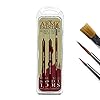 Miniature Paint Brushes Set of 3 – Durable Hobby Paint Brush Set for Hobbyists – Acrylic Paint Brushes for Acrylic…