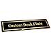 Engraved Desk Name Plate - Office Name Plate for Desk - Business Desk Name Plate