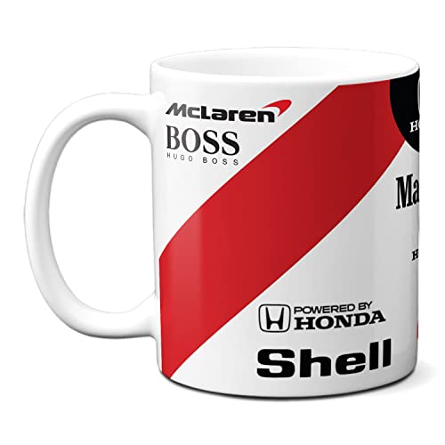 Caneca F1 Ayrton Senna Presente Fórmula 1 Corrida Criativo