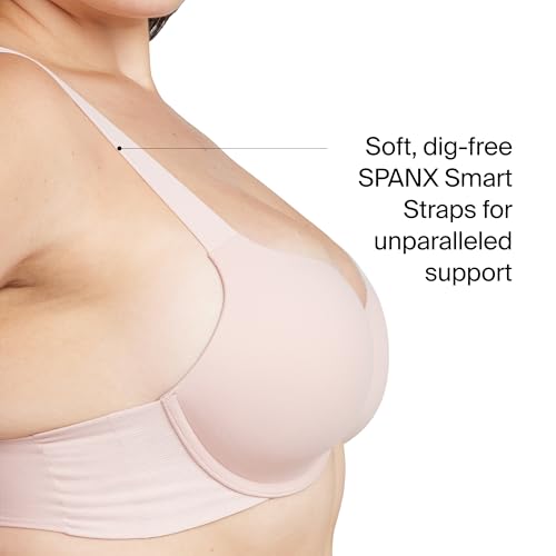 Image of SPANXsmooth Bra-Llelujah Lightly Lined Full Coverage - T-Shirt Bra - Front Closure - Smart Stretch Straps