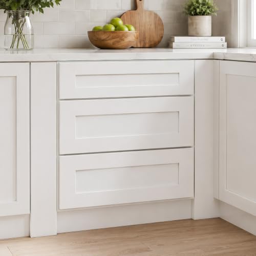Image of Design House Brookings Kitchen Base Cabinet, 24 inch, White