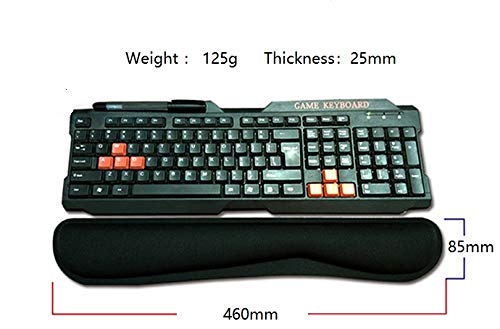 Wrist Rest for Keyboard, Comfortable Memory Foam Pad for Gaming and Office Keyboards