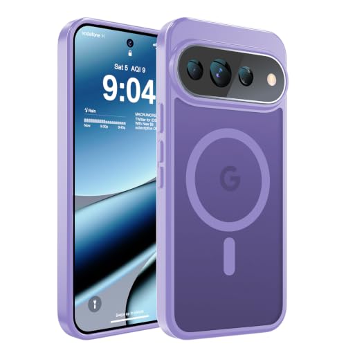 Image of WRJ Magnetic for Pixel 11 Pro XL Case Fit for Pixelsnap,Taro Purple