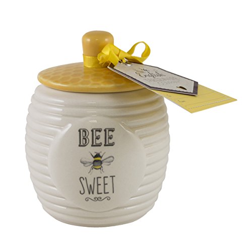 English Tableware Company Bee Happy Bee Sweet Sugar Pot
