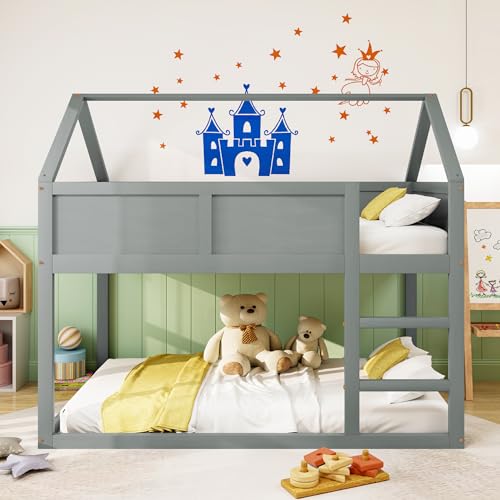 Maggiore spazio nella stanza: massimizza lo spazio nella tua stanza con i nostri letti a castello bassi. I letti a castello per bambini sono perfetti per le famiglie con due bambini poiché soddisfano sia le esigenze dei bambini che lo spazio per le attività.