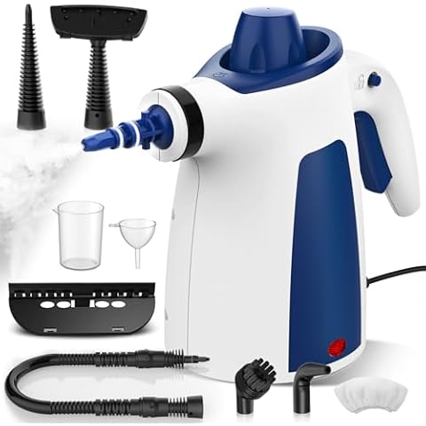 ASSCA Handheld Steam Cleaner with Accessories Cover
